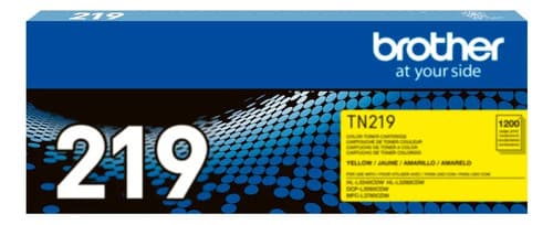 Brother Tn-219y Tóner Amarillo L3560, L3760, L3280 1.2k Pag