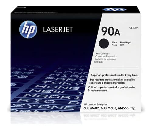 Tóner Hp Laserjet 90a Ce390a Negro Para M602 Y M4555