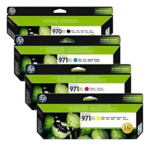 Combo Cartucho Hp 970 Xl + 971 Xl X4 Colores 451 476 551 576