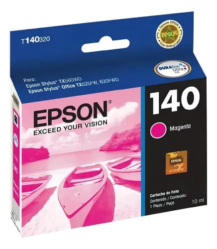 Cartucho Epson T140 Magenta Tx525/tx620/tx560 10ml T14032 /v
