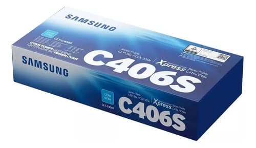 Tóner Samsung C406s Color Cian