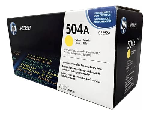 Tóner Hp Laserjet 504a Yellow Tinta Amarillo