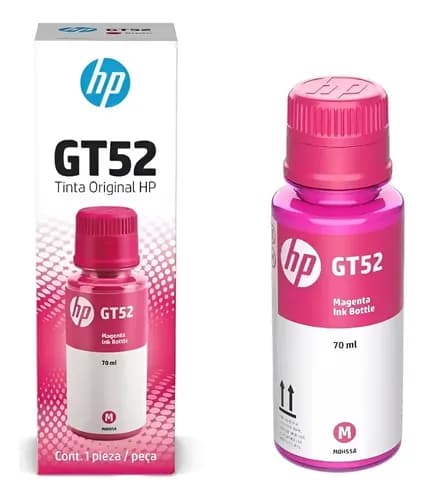 Tinta Hp Gt52 Cian Magenta Amarillo Original $ Por Unidad Gt