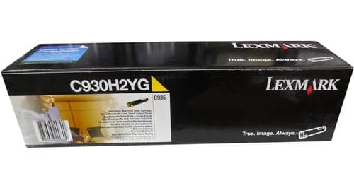 Toner Lexmark C935 C930h2yg Original Amarillo 935