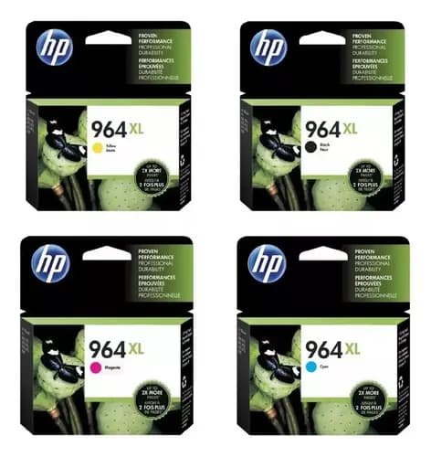 Combo Cartucho Hp 964xl Negro Y Colores