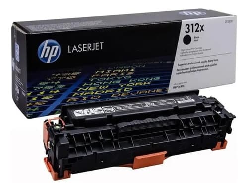 Toner Hp Cf380x 312x = 312a Doble Capacidad M476dw Tinta Negro