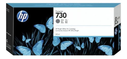 Cartucho Hp P2v72a 730 Gris 300 Ml T1600 T1700 T2600