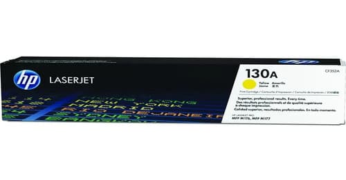 Tóner Hp 130a Amarillo Laserjet (cf352a) Para Hp Laserjet Amarilla