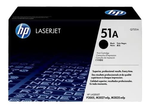Toner Hp Q7551a 51a P3005 M3035 M3037 Tinta Negro
