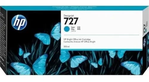 Cartucho Cian Hp 727 F9j76a