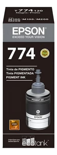 Tinta Epson 774 Negro M105 M205 T774120