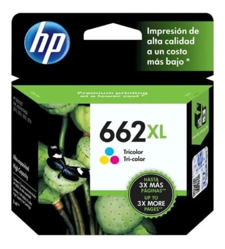 Cartucho Hp 662xl Color Cz106al 1515 2515 2545 3515 Vencido