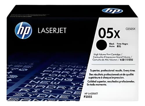 Toner Hp 05x 05 05 Ce505x Ce505 505x C505a 505a 2055 P2055 Negro 0 Ml