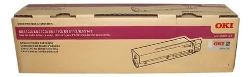 Toner Oki Original P/ Es 4132 4172 4192 5112 5162 45807129  Negro