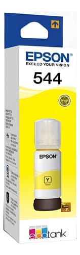 Tinta Para Impresora Epson T544 Color Amarillo De 65 Ml
