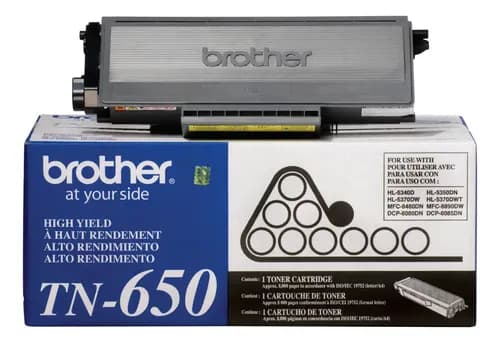 Tóner Brother Tn650 Color Negro