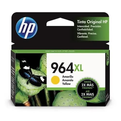 Cartucho De Tinta Hp 964xl Amarillo (3ja56al) Para Hp Officejet Pro 9010 / 9020