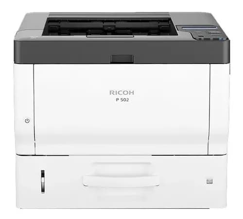 Impresora Simple Función Monocromática Ricoh P 502 Color Blanco/negro (nuevo Con Caja Abierta)
