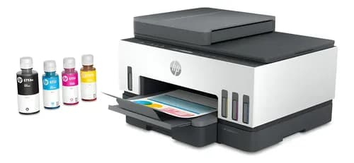Impresora Multifuncional Hp Smart Tank 750 Wifi Dúplex Adf Blanco