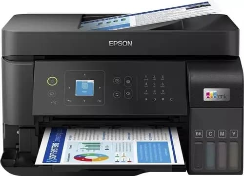 Impresora Multifunción Ecotank L5590 Wi-fi 4 En 1 Epson 220v Negro