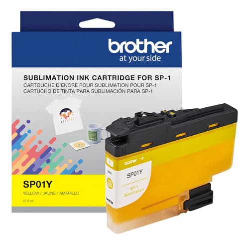 Cartucho De Tinta De Sublimación Brother Sp01 Color Amarillo