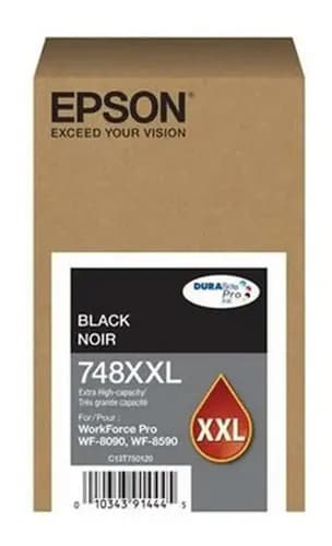 Cartucho Epson 748xxl Negro Wf 6590 6090