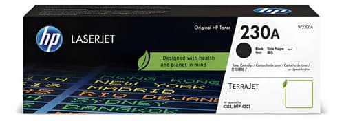 Tóner Hp 230a Color Negro W2300a 4203 Mfp 4303 Original Negro