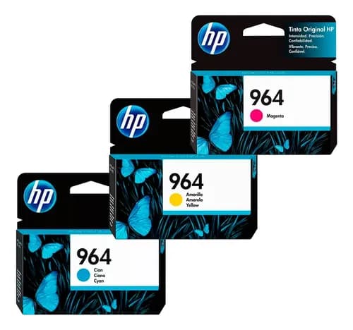 Kit De Cartuchos De Tinta Hp 964 Magenta/cian/amarillo 3
