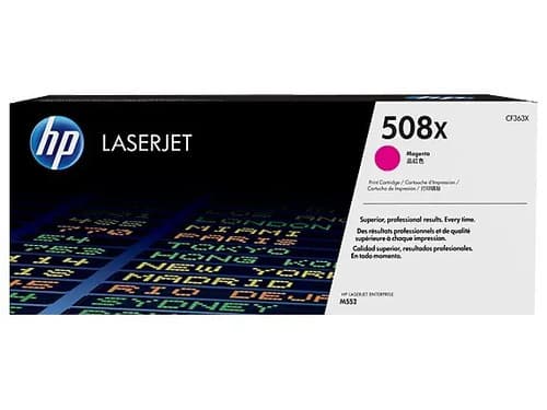 Toner Hp Cf363x 363 508x 508 Doble Carga M552 M553 M557 363 Magenta