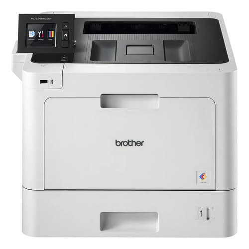 Impresora Simple Función A Color Brother Laser Hl-l8360cdw Con Wifi Blanco/negro