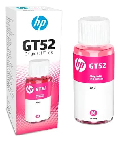 Tinta Hp Gt52 Magent 310 410 415 210 520 530 580 581 720 750 Magenta