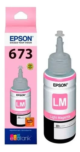 Tinta Para Impresora Epson T673620 Color Magenta Claro Light Magenta