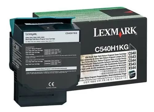 Cartucho Tóner Lexmark C540h1kg 2500 Páginas Negro Las /vc