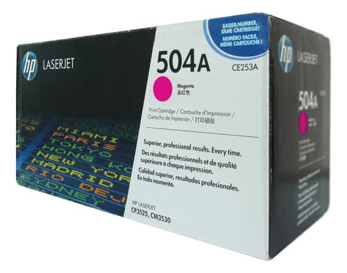 Toner Hp 504a (ce253a) Magenta