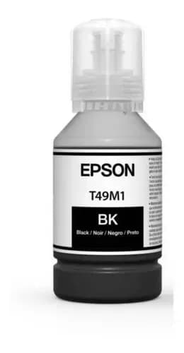 Tinta Epson T49m120 Negra De 140 Ml Para Sublimación Negro