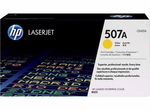 Toner Hp 507a Ce402a Amarillo M551 500 M575 575