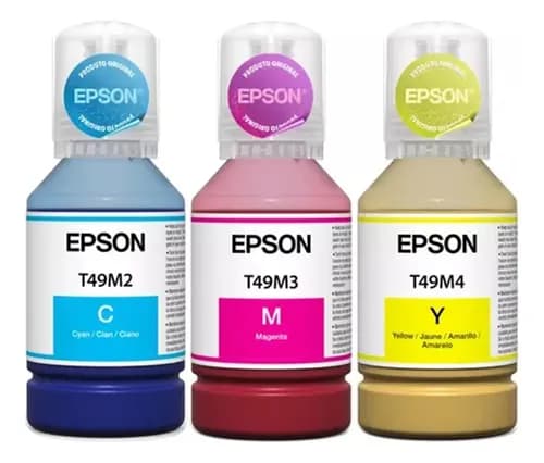Tinta Sublimación Epson F570 F170 T49m Magenta Cian Amarillo Magenta - Cian - Amarillo