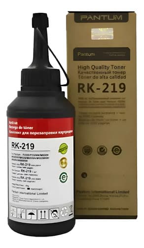 Recarga Toner Pantum Rk219 Original P2509 M6509nw M6559nw Negro