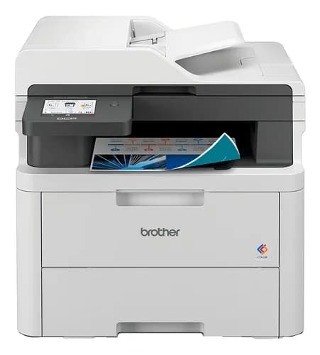 Impresora Multifunción Brother Dcp-l3560cdw Láser Color Wifi Color Gris