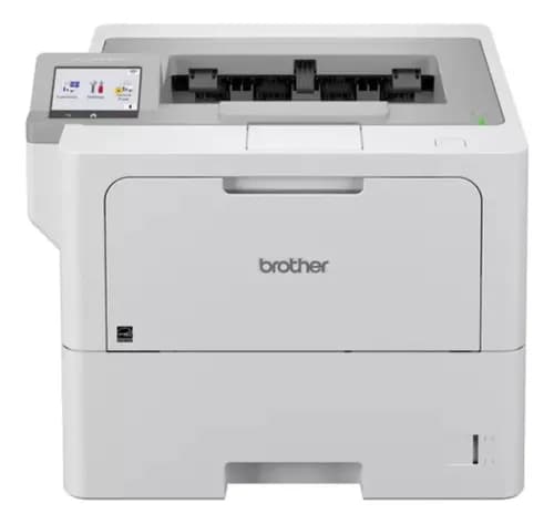 Impresora Simple Función Monocromática Brother Laser Hl-l6415dw Con Wifi Color Blanco
