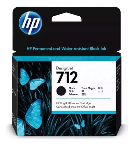 Cartucho Hp 712 Negro 210 230 250 630 650 Original 3ed70a