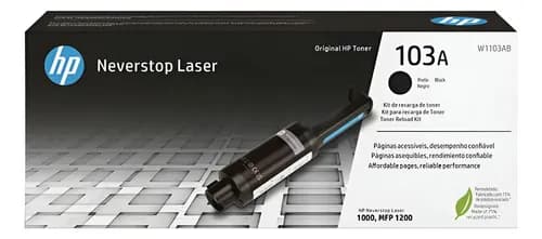 Toner Hp 103a W1103a P Neverstop 1000n 1000w 1200w 1200nw Negro