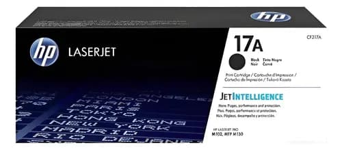 Toner Hp Cf217a 17a M102 M130 Original Negro