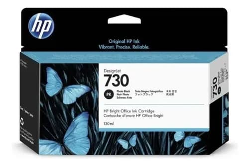 Cartucho Tinta Fotográfica Hp T1600 T1700 T2600 P2v67a Black