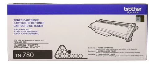 Toner Brother Tn780 Hl 6180dw 6180dwt Mfc8950dw 8950dwt Orig Negro