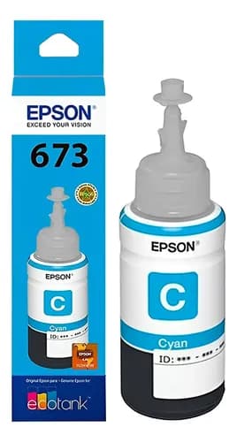 Tinta Epson Original 673 L800 L805 L810 L850 L1800 Vto 2025
