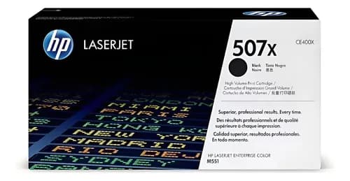 Toner Hp 507x 507 Negro Ce400x 400x Ce400 M551 Negro Hp