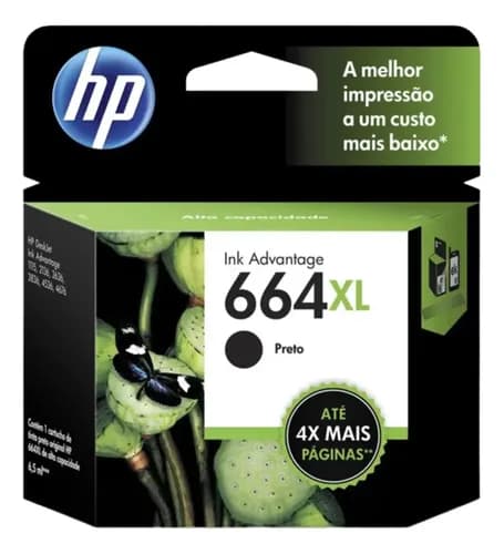 Cartucho Negro Hp 664 Xl Advantage