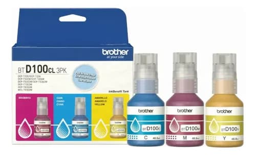 Tintas Brother Btd100 3 Pack T230 T430w T530dw T730 T830dw