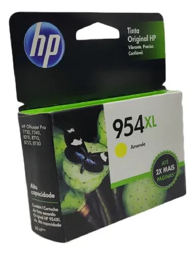 Cartucho De Tinta De Color Amarillo Hp 954xl